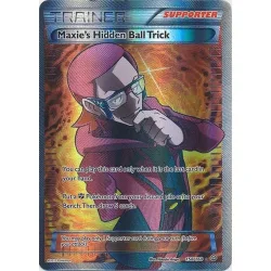 Pokemon XY Primal Clash 158/160 Maxie's Hidden Ball Trick (Full Art)