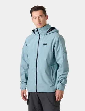 Men's HP Racing Hooded Jacket 2.0 Navy L - Windy Blue Navy - Male - Helly Hansen - FashionsVida
