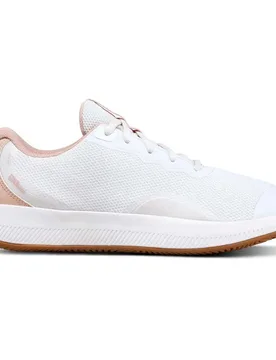 Intrigue Lite All Court Shoes White / Cameo Rose / Gum1A UK 5.5 - Wilson - FashionsVida