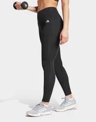 Womens Optimé Essentials Stash Pocket Leggings A Tutta Lunghezza - Nero, nero nero Donna taglia L