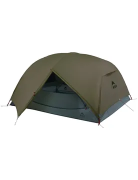 Tente de bivouac 3 places - Hubba Hubba LT 3P Green en Aluminium - Kaki - MSR - FashionsVida