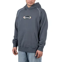 Oval Logo Hoodie Turbulence L Herren