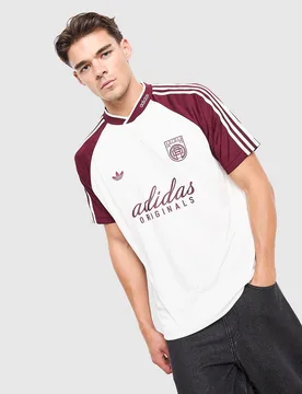 Mens '90s Jersey - Bianco, bianco bianco Uomo taglia L - Adidas - FashionsVida