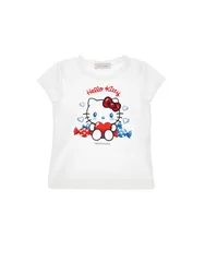 T-shirt hello kitty bambina bianco
