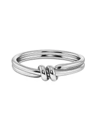 Anillo SWIVEL de acero plata S