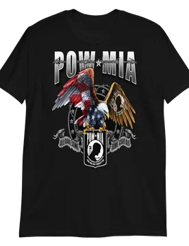 Veteran POW/MIA Short-Sleeve Men's T-Shirt Premium Cotton Short Sleeve O-Neck Mens T Shirt New - Aliexpress - FashionsVida