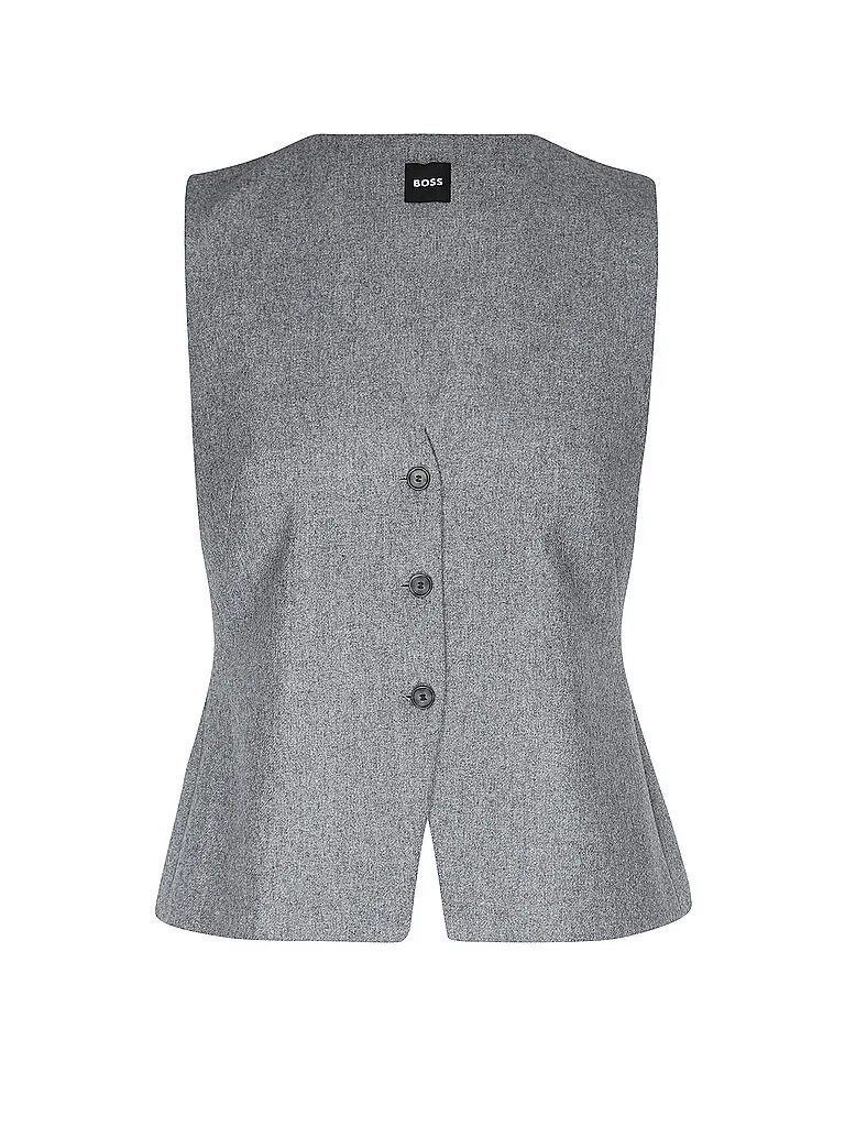 Boss Chaleco JULINIA gris 34 - BOSS - FashionsVida