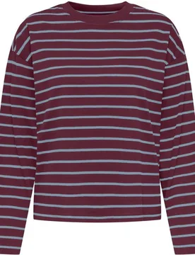 Camiseta 100% algodón de mujer de manga larga - Only - FashionsVida