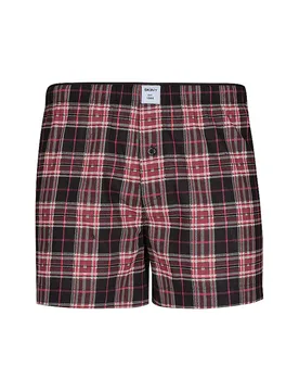 Boxershorts BOXERSENSATION xmas blackcheck nero M - Skiny - FashionsVida