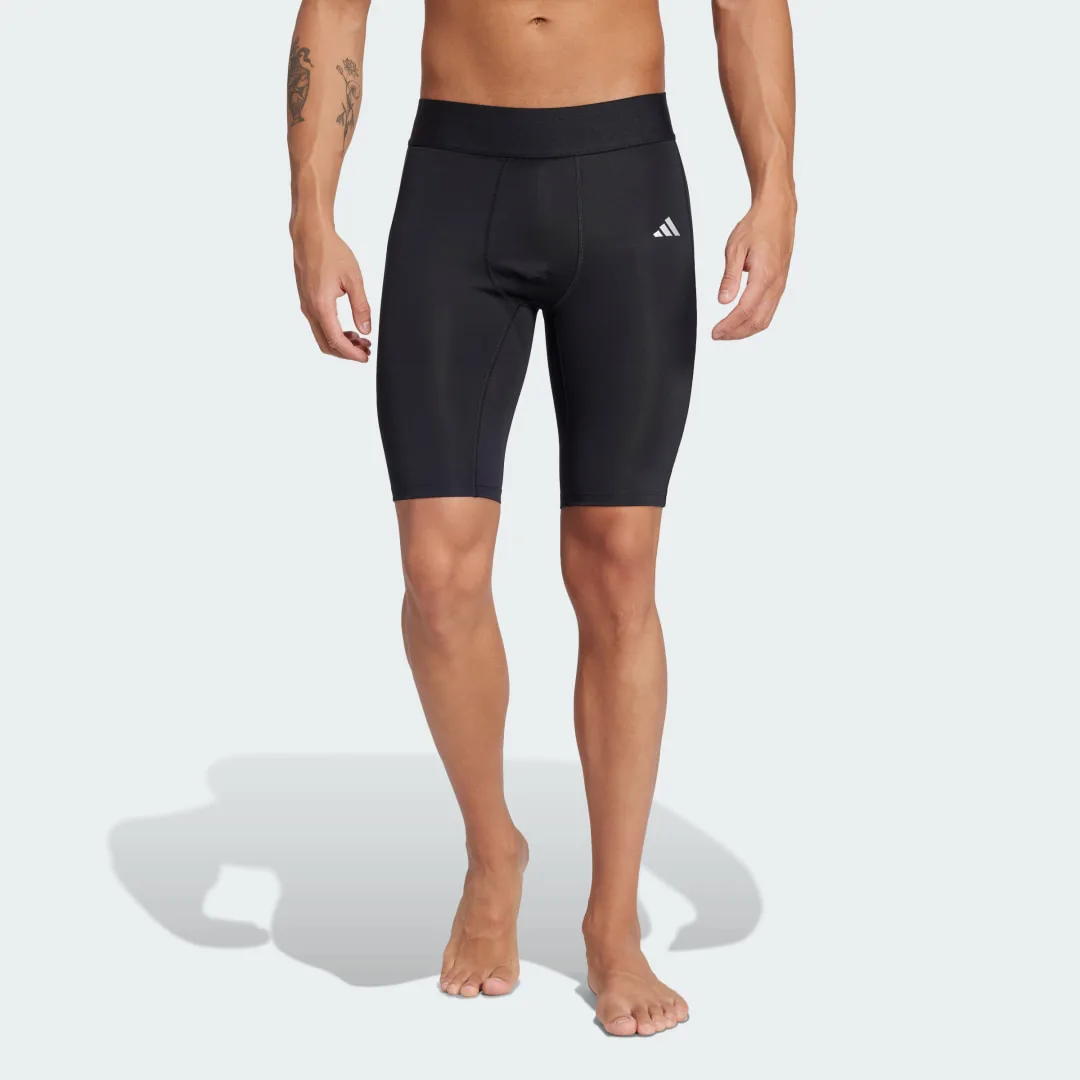 Leggings corti TECHFIT S Black - Adidas - FashionsVida