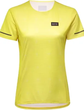 Contest Daily Laufshirt Damen Gelb Gr. 42 - Gore wear - FashionsVida