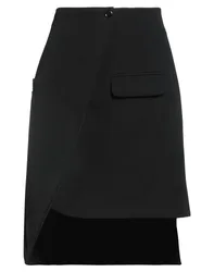 Midi-Rock Damen Schwarz 34 Damen