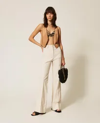 Twinset Pantalon ample en bull