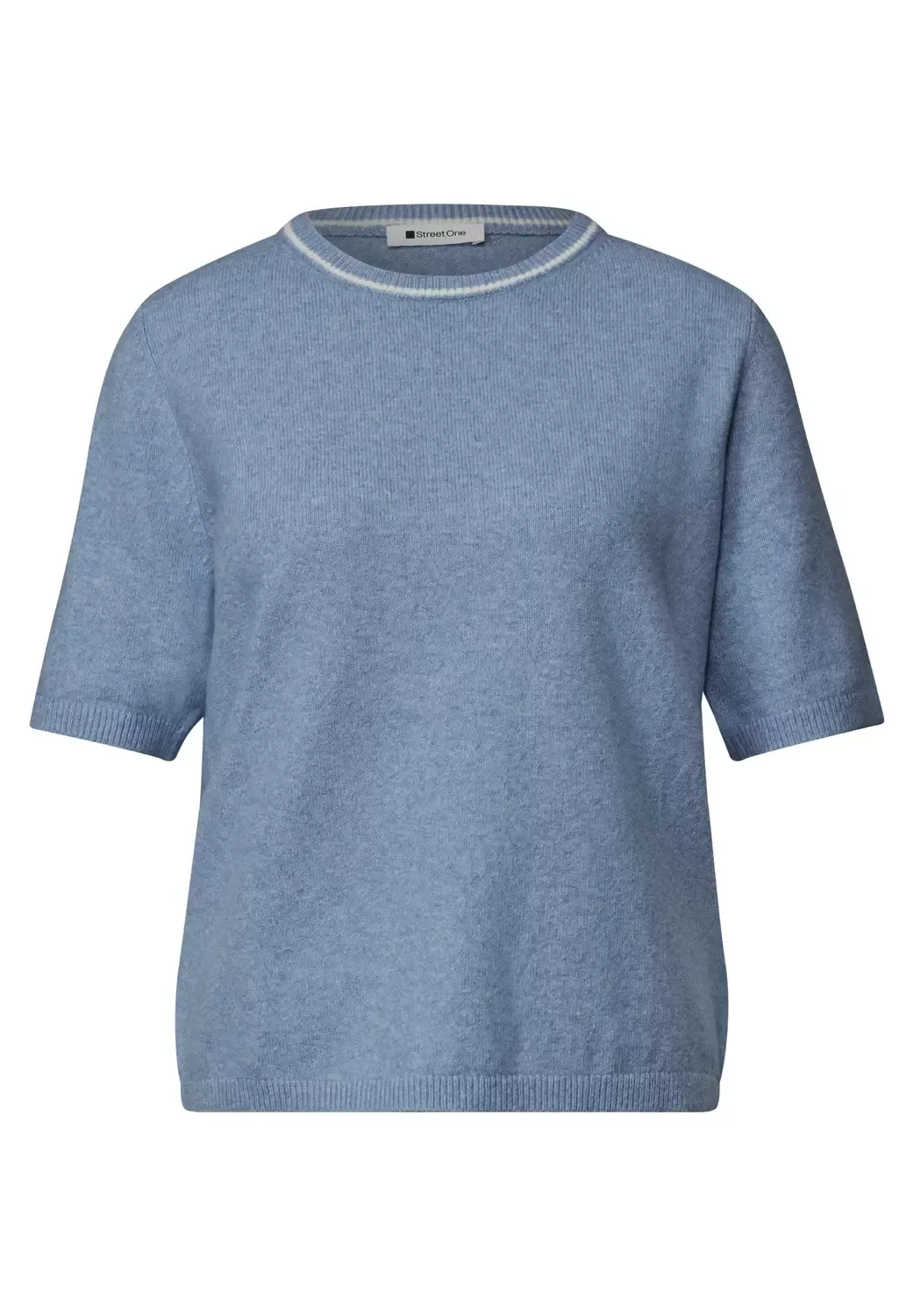 LTD QR_cosy sweater with colla female - 42 - FashionsVida