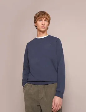 Sudadera de hombre de algodón con calavera bordada - Scalpers - FashionsVida