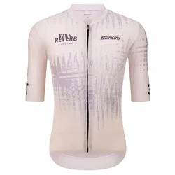 Maglia A Maniche Corte Reverb Cycling Print
