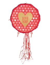 Piñata Love you rosa 40 cm