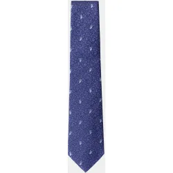 Corbata seda jacquard hombre