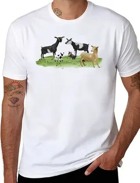 Dairy Goats T-Shirt t shirt man plain man t shirts graphic T-Shirt - Aliexpress - FashionsVida