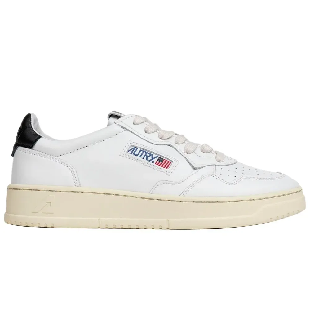 Sneaker Medalist Low Leather / Leather White / Black EU 40 - AUTRY - FashionsVida