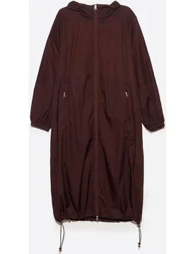 Gabardina de mujer fluida embolsable - Bimba y Lola - FashionsVida