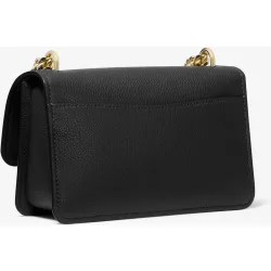 Bolso de hombro claire grande transformable de piel granulada