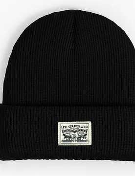 Gorro de hombre en punto con logo frontal - Levi's - FashionsVida