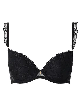 Soutien-gorge push-up HIDDEN TREASURE noir noir 85B - Aubade - FashionsVida