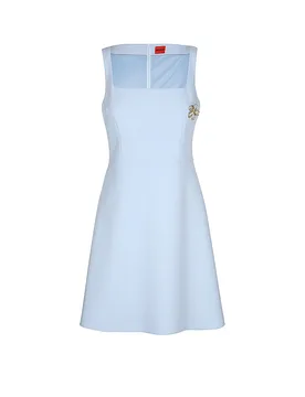 Hugo Mini-robe KISURA bleu clair 40 - Hugo Boss - FashionsVida