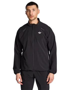 Tech Essentials Men Track Tops - Black - Size S - Poly Woven - Black - Size: Small - Adidas - FashionsVida