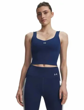 T-shirt Sans Manches Motion Blue / White S - Under armour - FashionsVida