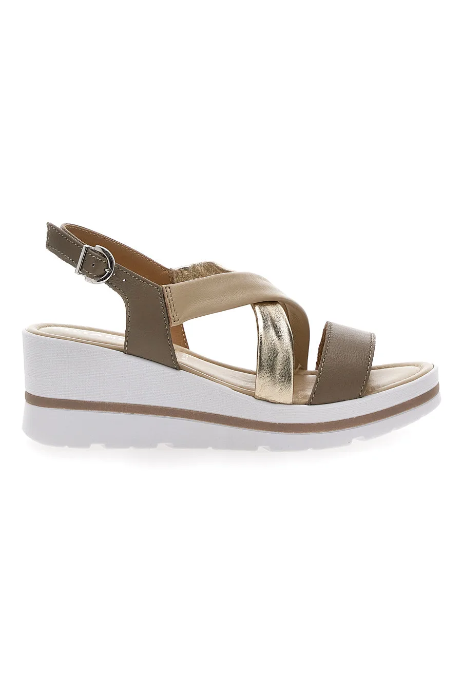 Sandali Oro con Platform 191004 38 - Pittarello - FashionsVida
