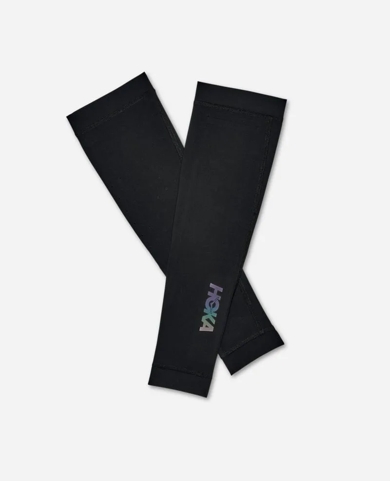 Race Day Arm Sleeve in Black, Size Medium - HOKA - FashionsVida