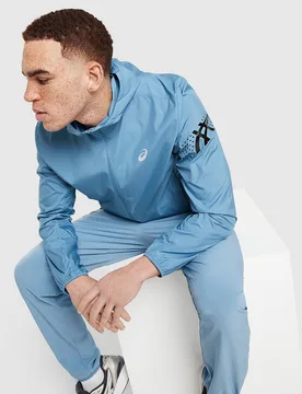 Icon Jacke - Herren, Blau - male - Size: XXL - Asics - FashionsVida
