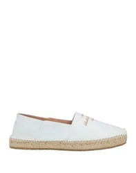 Espadrilles Damen Weiß 40.5 Damen