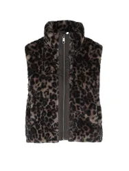 Gilet in Felloptik CLEO 2 braun S Damen