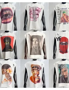 Trendy Multi-Style Vintage Summer Tank Top High Street Men's Women's Cotton Crew Neck Casual Loose Tops - Aliexpress - FashionsVida