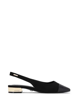 Women's 'Amelia' Fabric Flats in Black Size: 8 - Black - Size: 8 - Carvela - FashionsVida
