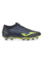 Scarpe da calcio nere con tacchetti FG e dettagli lime Evolution 2531 Firm Ground 45