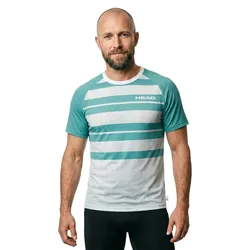 Performance Short Sleeve T-shirt Print Perf / Aqu 2XL