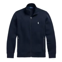 Polo Double-Knit Sweat Jacket Blue L Herren