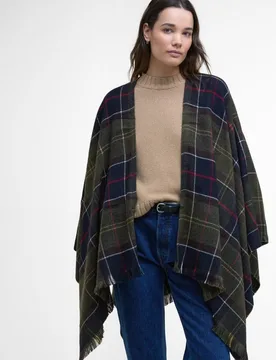 Capa con estampado de cuadros clásico - Barbour - FashionsVida