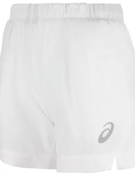 Motion Dry Club Shorts White Womens Tennis Training Bottoms 130255 0001 - Size X-Small - Asics - FashionsVida