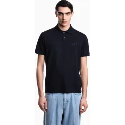 Polo de hombre manga corta en algodón