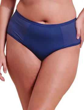 Womens Wonderfully Short - Blue Polyamide - Size Medium - Curvy Kate - FashionsVida