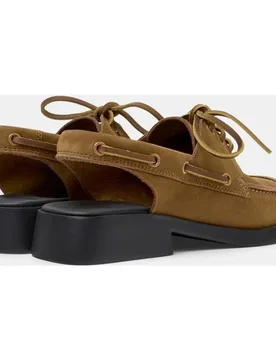 Mules de mujer de piel donna twins - Camper - FashionsVida