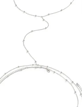 Stainless Steel Body Chain Women Body Chain Jewelry Adjustable Slim Waist Chest Bikini Accessory Sexy Layered Beach Festival - Aliexpress - FashionsVida