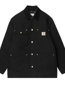 OG Chore Coat Black L Herren - Carhartt WIP - FashionsVida