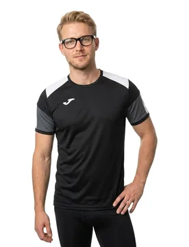 T-shirt à Manches Courtes Danubio Black / White 3XL - Joma - FashionsVida