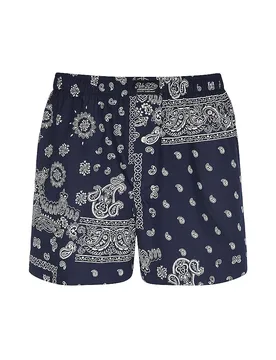 Boxer imprimé bandana bleu S - Ralph Lauren - FashionsVida